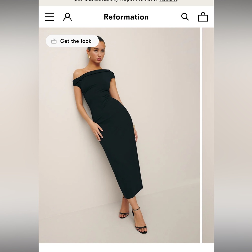 Reformation Jamen Knit Dress